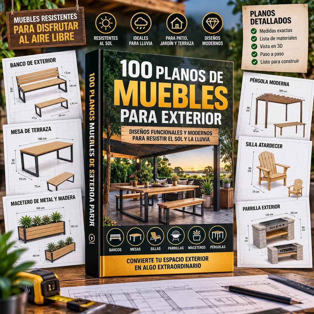 100 Outdoor Furniture Plans
