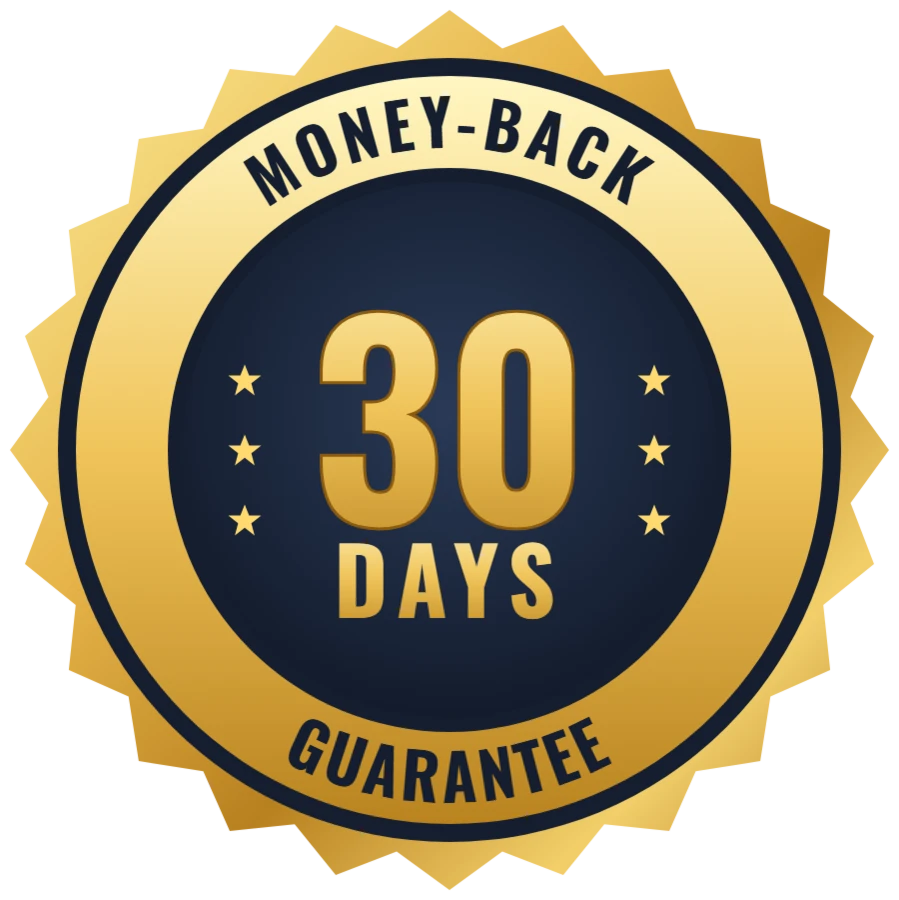30-day satisfaction guarantee